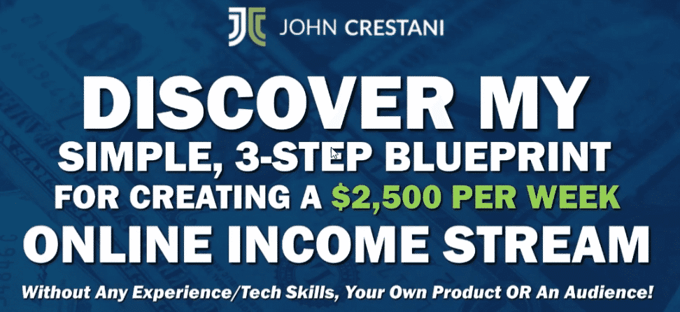 John Crestani 3 step blueprint