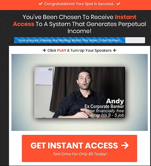 Perpetual Income Fiverr actor 2