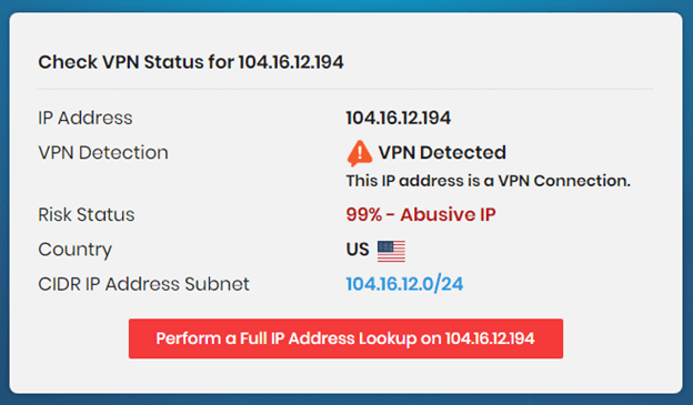 VPN Status