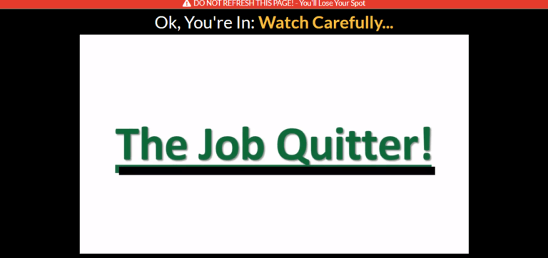 job quitter review