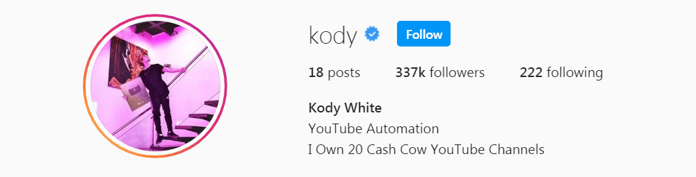 YT Money Instagram