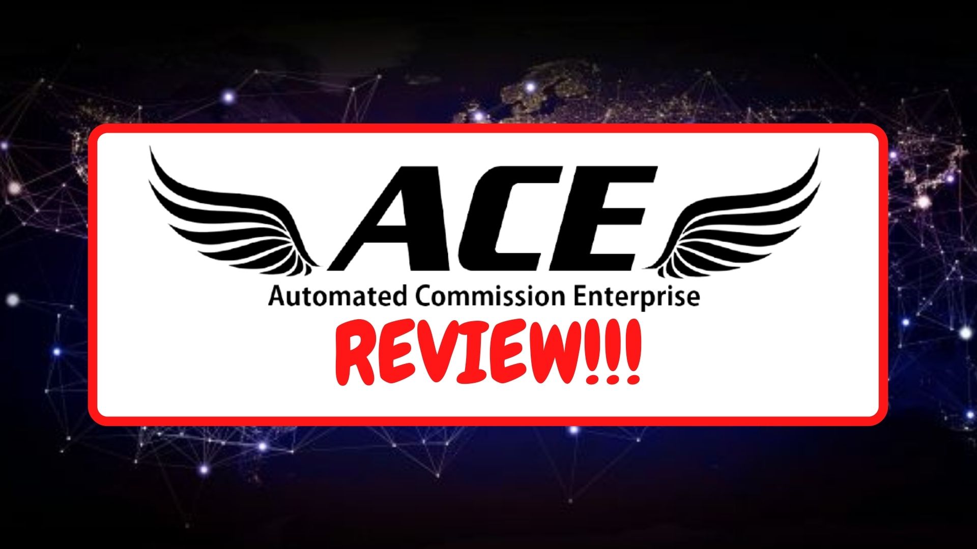 Automated Commission Enterprise Frontpage