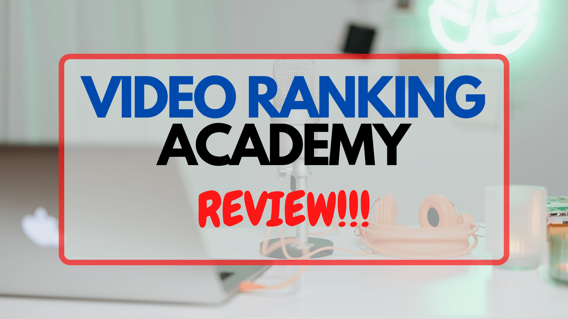 Video Ranking Academy FRONTPAGE