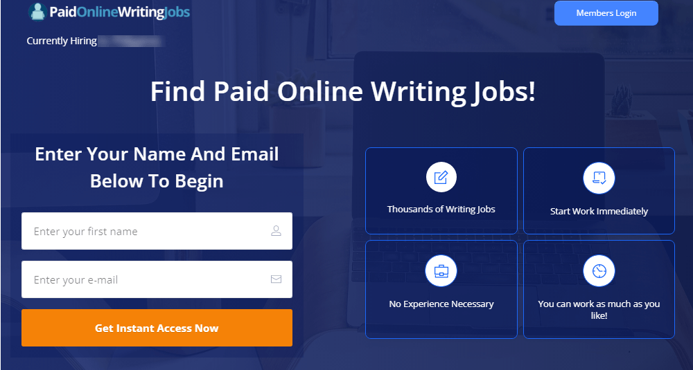 Paid Online Writing Jobs IMAGE 1