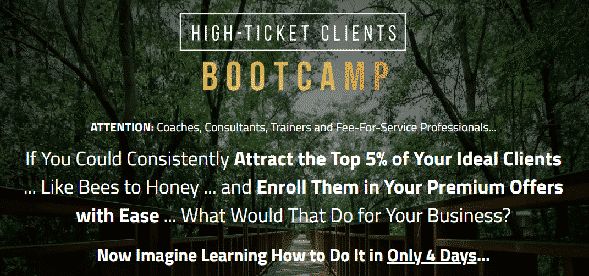 High-Ticket Clients Bootcamp IMAGE 3