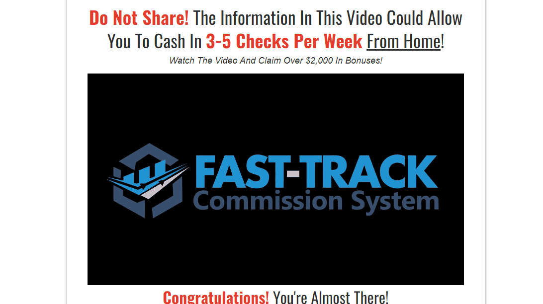 Fast Track Commission System IMAGE 4