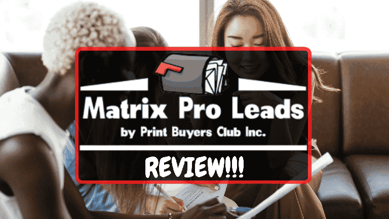 Matrix Pro Leads FRONTPAGE