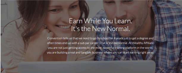 Earn While you learn It's the new normal