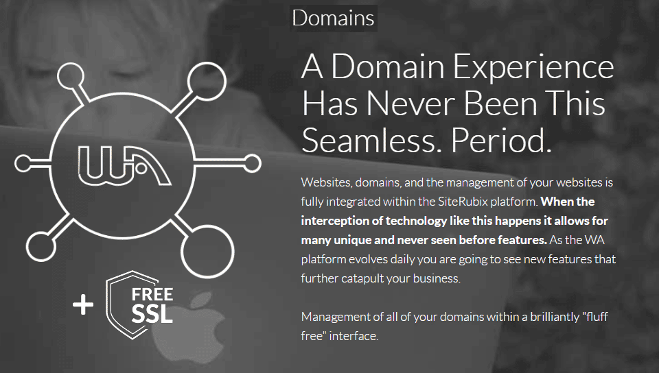 A domain experience has never been this seamless. period.