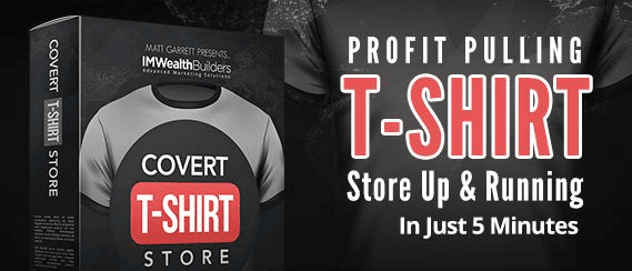 Easy Pro Funnels V2 Covert T-Shirt Store