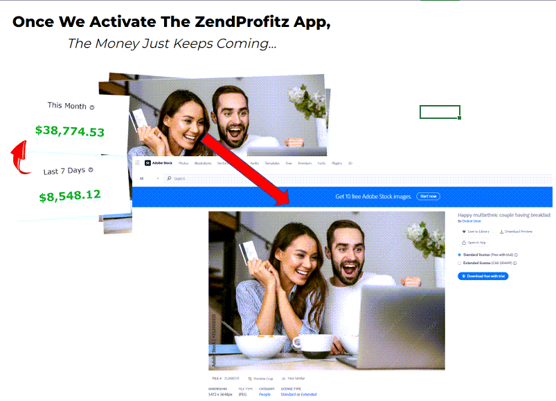 ZendProfitz Fake testimony