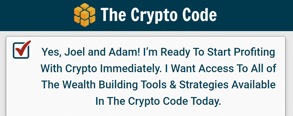 The Crypto Code Overview